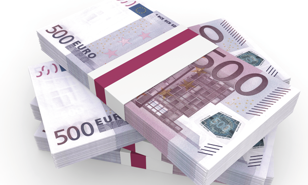Espanya compta amb el 14% de tots els bitllets de 500 Euros que es mouen a la zona euro.