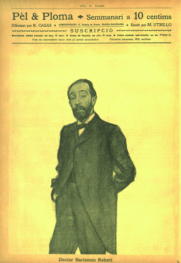 El Doctor Robert, per Ramón Casas