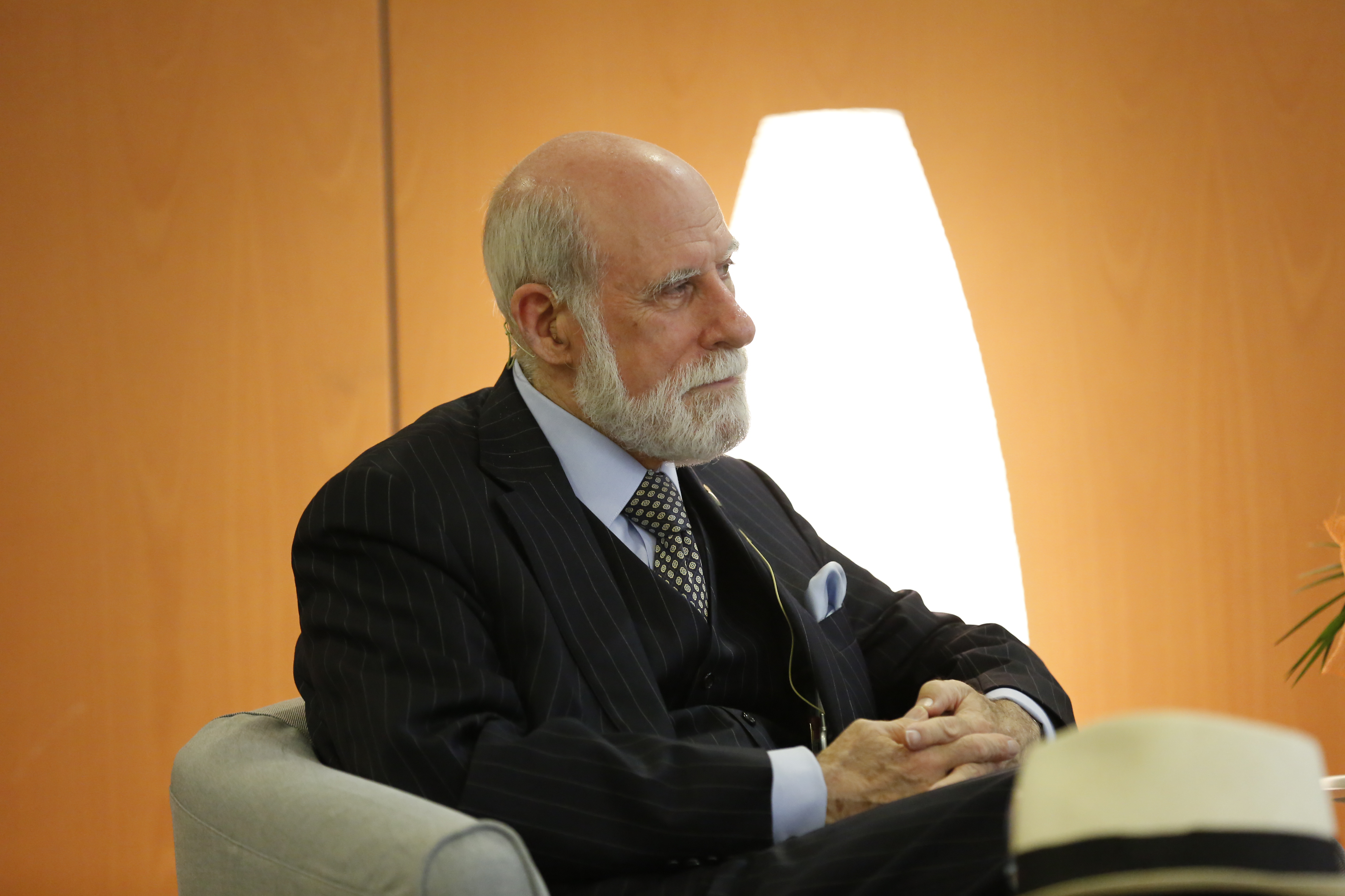 Luchar para preservar la información digital y contra el cibercrimen son dos de los hitos de Vinton Cerf, que también reclama el derecho de que todos los habitantes del planeta puedan conectarse a Internet.