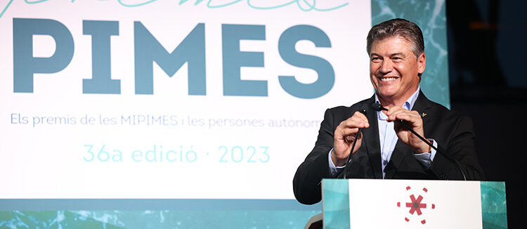 Entrevista a Antoni Cañete, president de Pimec y vicepresident de Conpymes